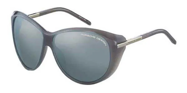 Porsche Design P8602 D Women's Sunglasses Grey Size 64
