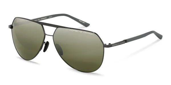 Porsche Design P8931 A Men's Sunglasses Black Size 63