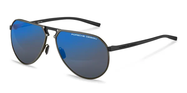 Porsche Design P8938 D Men's Sunglasses Grey Size 64