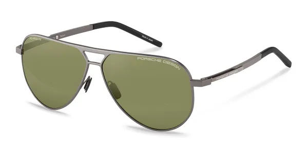 Porsche Design P8942 Polarized B Men's Sunglasses Grey Size 63