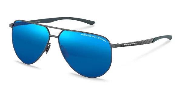 Porsche Design P8962 C Men's Sunglasses Grey Size 64
