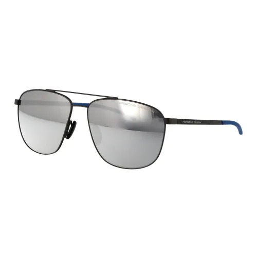 Porsche Design , Stylish Sunglasses P8909 ,Black male, Sizes: