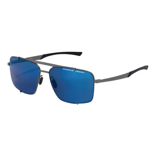 Porsche Design , Sunglasses Hooks P'8919 ,Blue male, Sizes: