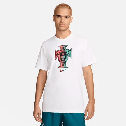 Portugal Men's Nike Football T-Shirt - White - Cotton