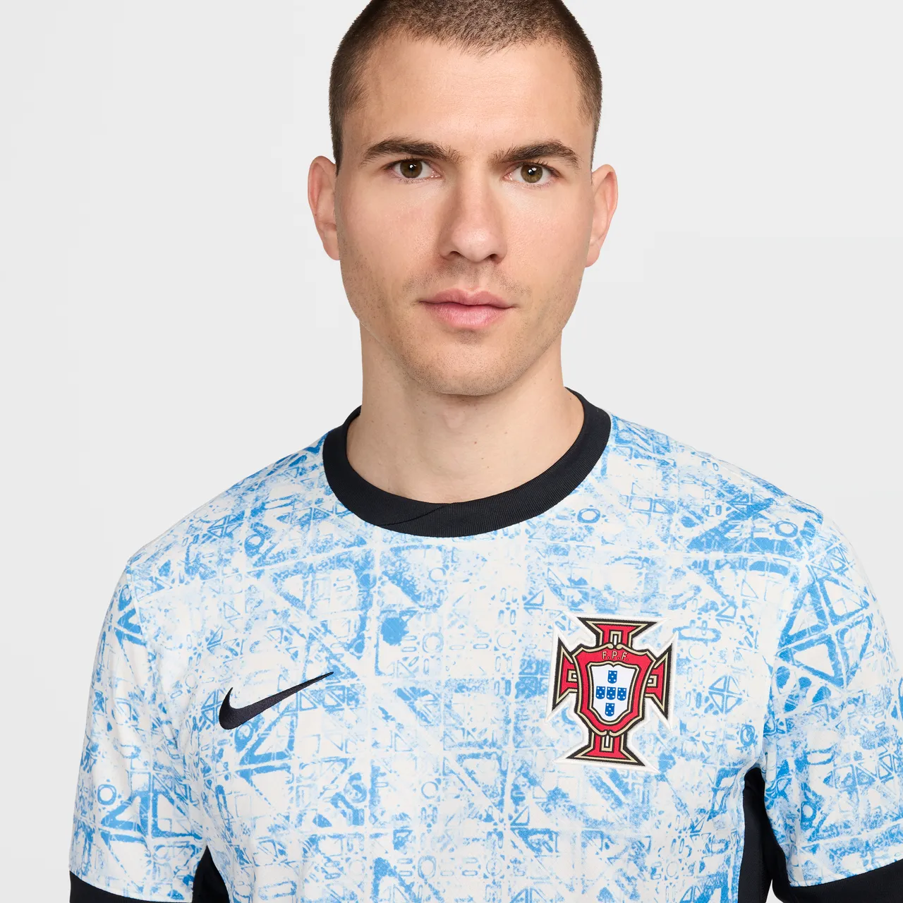 Portugal (Men's Team) 2024/25 Stadium Away Men's Nike Dri-FIT Football Replica Shirt - Brown - Polyester