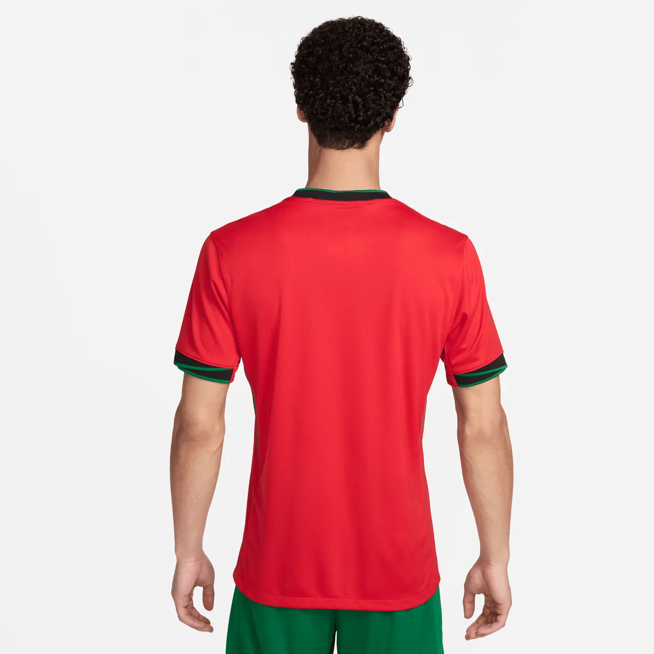 Portugal (Men's Team) 2024/25 Stadium Home Men's Nike Dri-FIT Football Replica Shirt - Red - Polyester