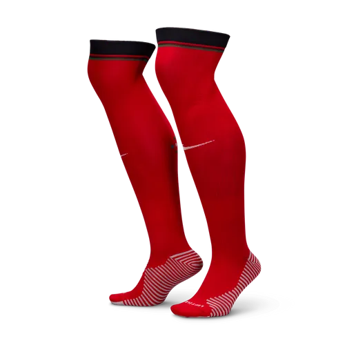 Portugal Strike Home Nike Dri-FIT Football Knee-High Socks - Red - Polyester