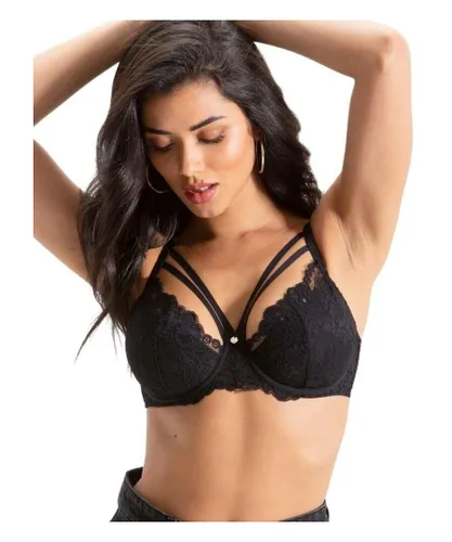 Pour Moi Womens 19200 Contradiction by Statement Padded Bra - Black