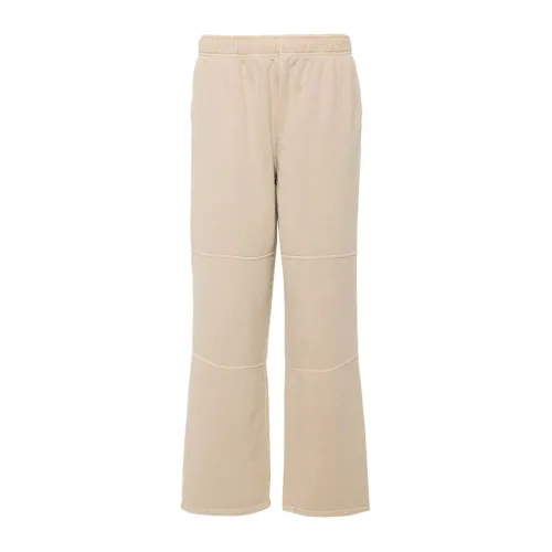 Prada , Beige Cotton Jogging Loose-Fit Trousers ,Beige female, Sizes: