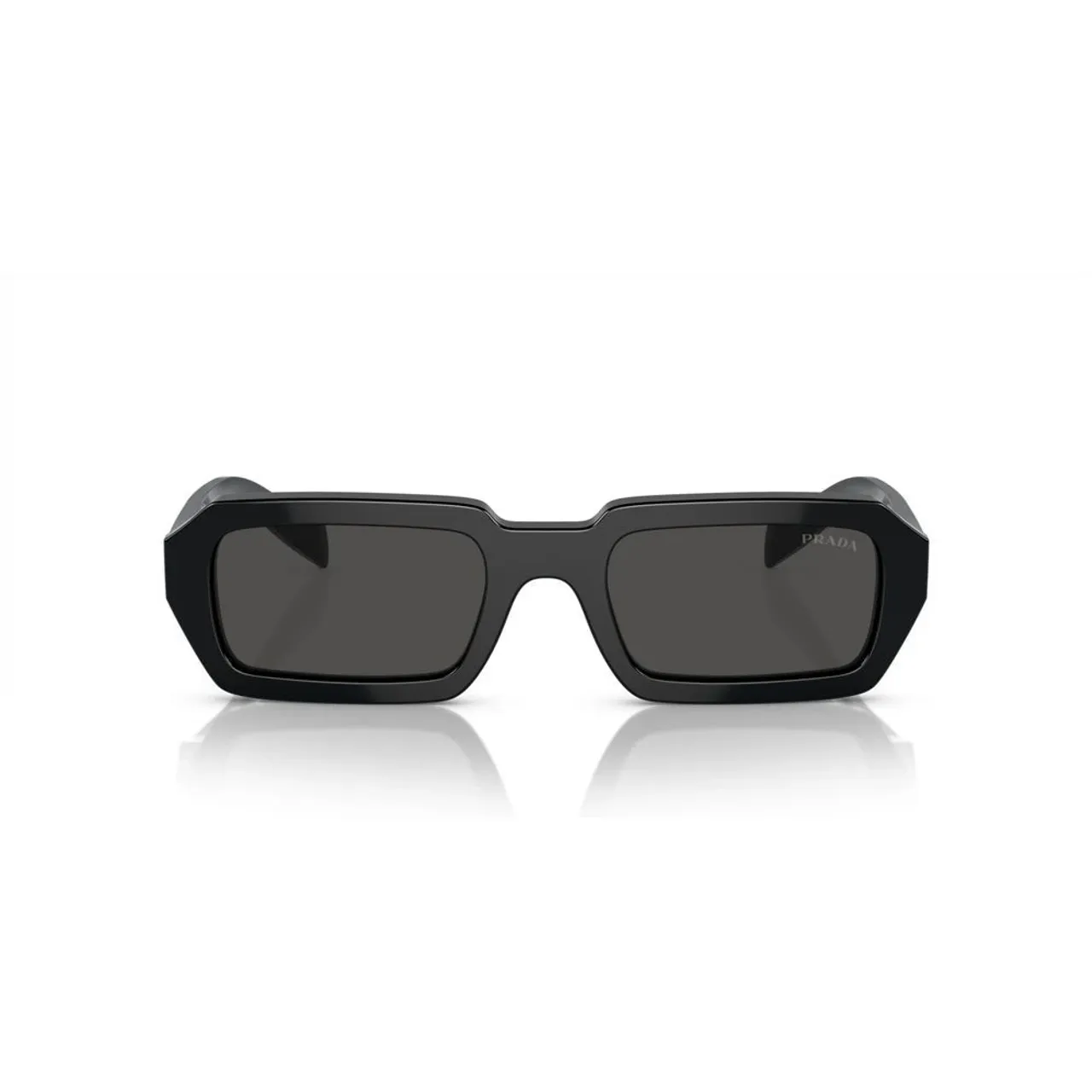 Prada , Black/Dark Grey Sunglasses ,Black female, Sizes:
