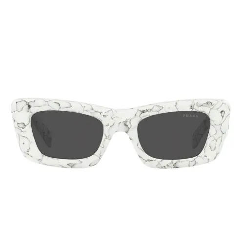 Prada , Cat-Eye Sunglasses with Style and Elegance ,White unisex, Sizes: