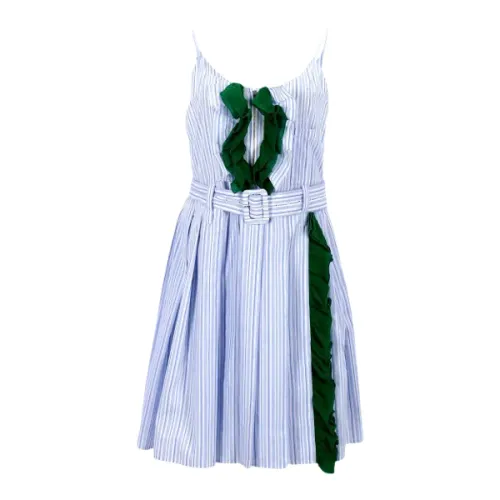 Prada , Cotton dresses ,Multicolor female, Sizes: