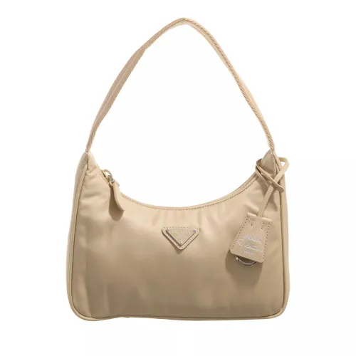Prada Crossbody Bags - SLG Re-Nylon Edition Mini-Bag - beige - Crossbody Bags for ladies