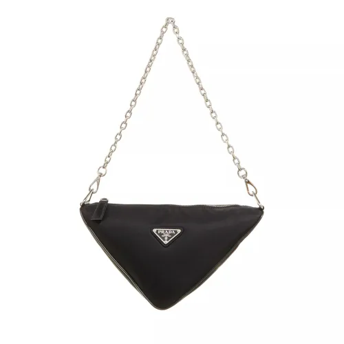 Prada Crossbody Bags - Triangle Shoulder Bag Nylon - black - Crossbody Bags for ladies