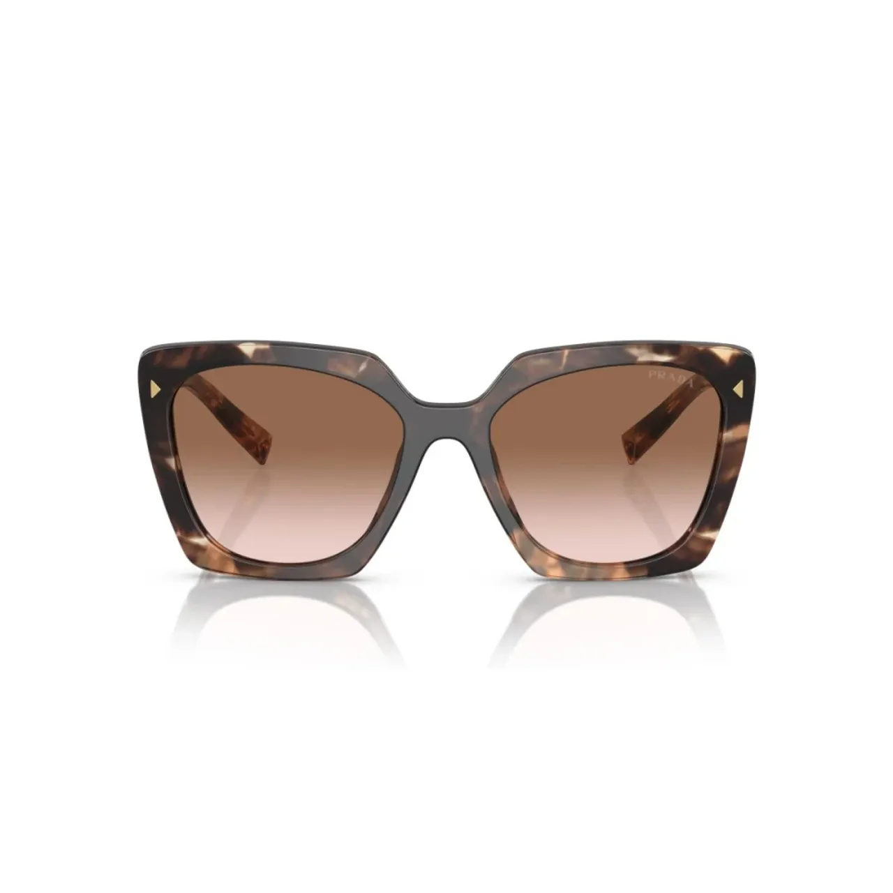 Prada , Elegant Sunglasses Pr23Zs ,Brown female, Sizes: