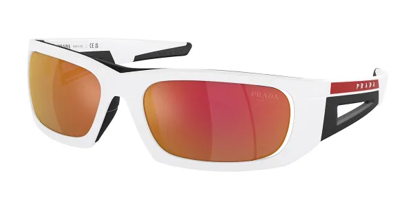 Prada Linea Rossa PS02YS AAI04U Men's Sunglasses White Size 59