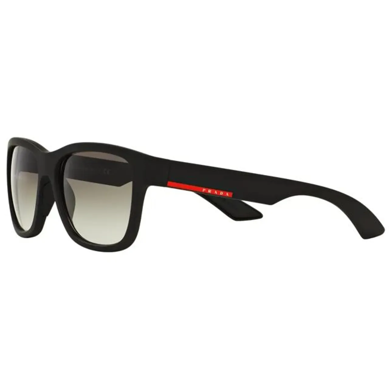 Prada Linea Rossa PS03QS Rectangular Framed Sunglasses - Black - Male