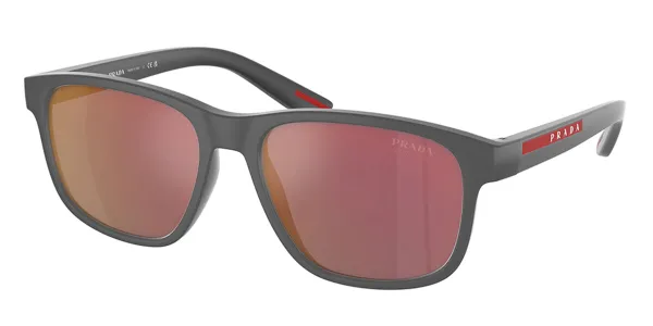 Prada Linea Rossa PS06YS UFK10A Men's Sunglasses Grey Size 56