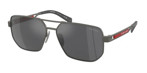 Prada Linea Rossa PS51ZS 19K60A Men's Sunglasses Gunmetal Size 59