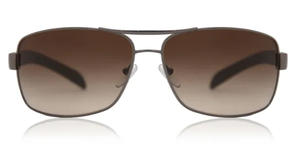 Prada Linea Rossa PS54IS 5AV6S1 Men's Sunglasses Grey Size 65