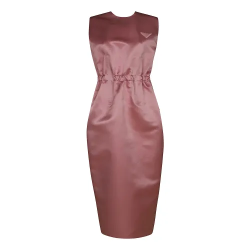 Prada , Occasion Party Dress ,Pink female, Sizes: