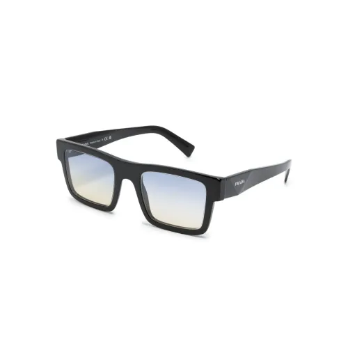 Prada , PR 19Ws 1Ab06Z Sunglasses ,Black male, Sizes: