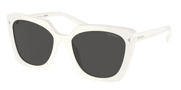 Prada PR 23ZS 1425S0 Women's Sunglasses White Size 54