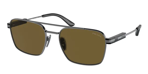Prada PR 67ZS 5AV01T Men's Sunglasses Gunmetal Size 56