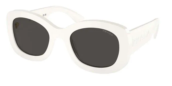 Prada PR A13S 1425S0 Women's Sunglasses White Size 54