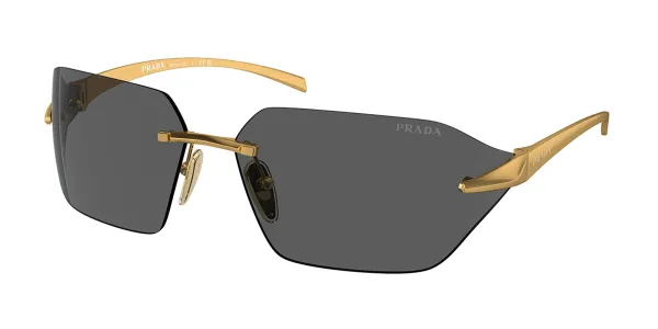 Prada PR A55S 15N5S0 Men's Sunglasses Gold Size 71