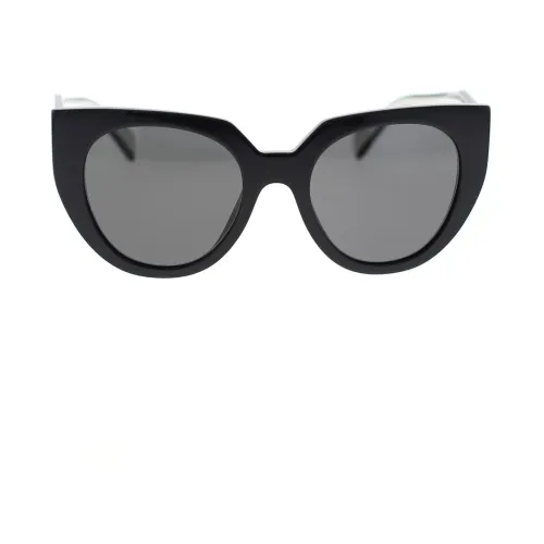 Prada , Prada Oversized Cat-Eye Sunglasses ,Black unisex, Sizes: