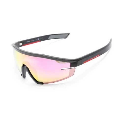 Prada , PS 03Zs 15P20A Sunglasses ,Gray male, Sizes: