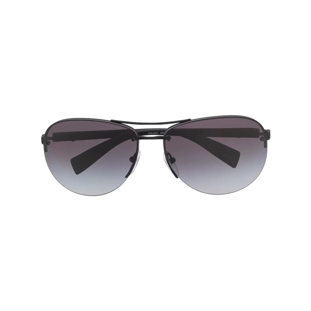 Prada , PS 56Ms Dg05W1 Sunglasses ,Black male, Sizes: