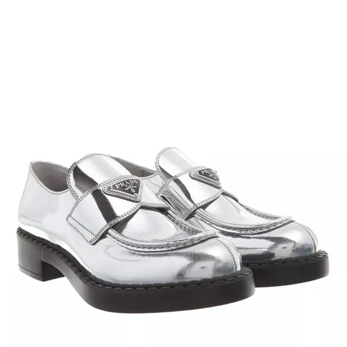 Prada Pumps & High Heels - Loafers - silver - Pumps & High Heels for ladies