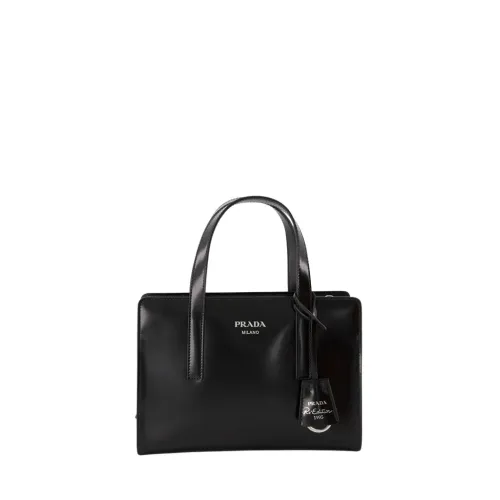 Prada , Re-Edition 1995 Leather Bag ,Black female, Sizes: ONE SIZE