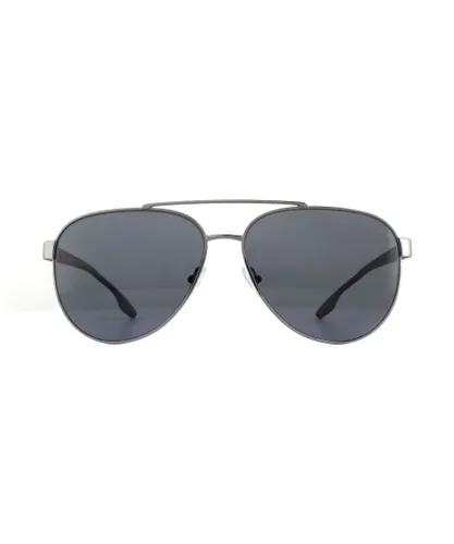 Prada Sport Womens Sunglasses PS54TS 5AV5Z1 Gunmetal Grey Polarized - One