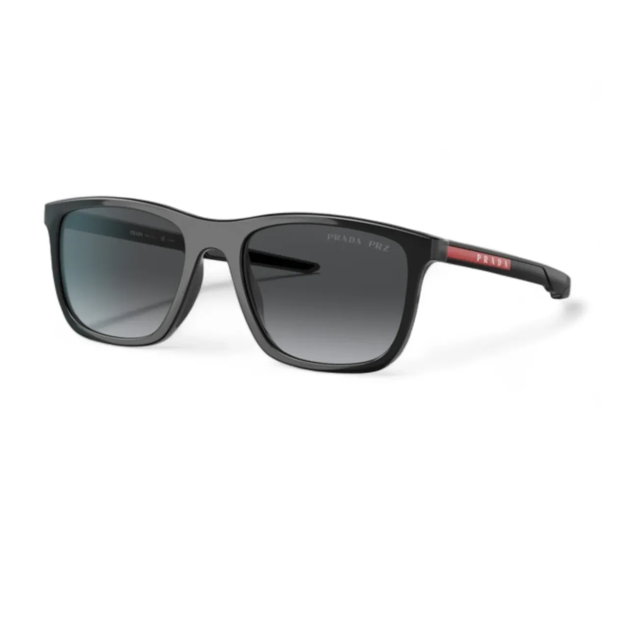 Prada , Sporty Mens Sunglasses Ps10Ws ,Black male, Sizes: