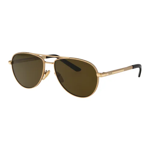Prada , Stylish Sunglasses for Fashionable Look ,Yellow male, Sizes: