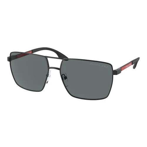 Prada , Stylish Sunglasses for Men ,Gray male, Sizes: