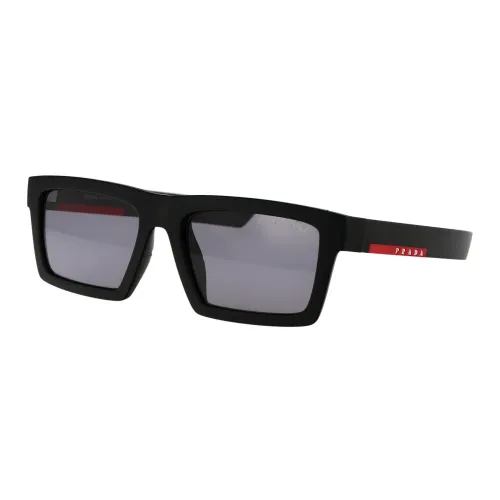 Prada , Stylish Sunglasses with 0PS 02Zsu ,Black male, Sizes: