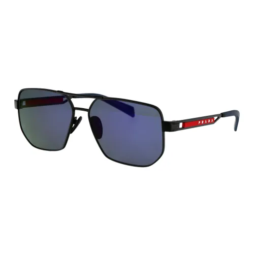 Prada , Stylish Sunglasses with 0PS 51Zs Design ,Black male, Sizes: