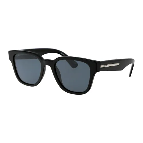 Prada , Stylish Sunglasses with A04S Design ,Black male, Sizes: