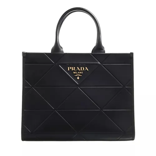 Prada Tote Bags - Symbole Medium Double Handle Open - black - Tote Bags for ladies