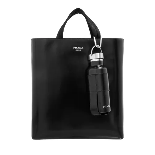 Prada Tote Bags - Tote Bag With Water Bottle - black - Tote Bags for ladies
