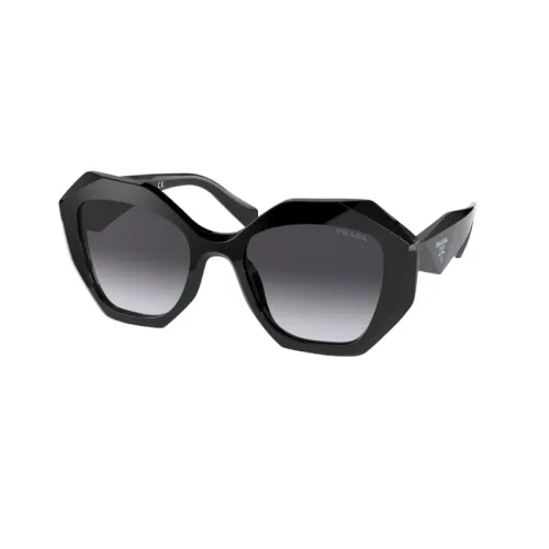 Prada , Vintage-inspired Sunglasses ,Black female, Sizes: