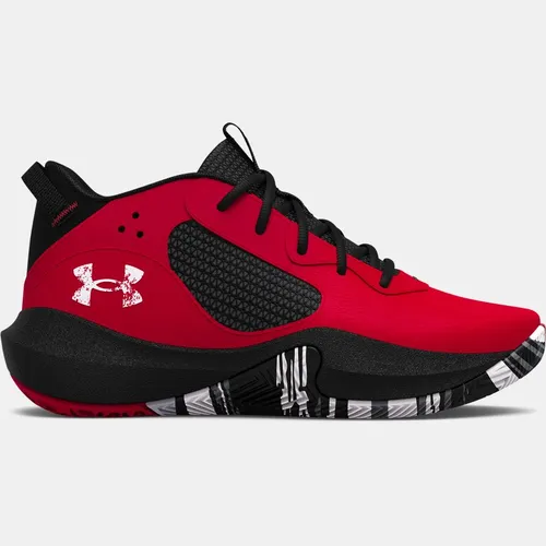 Pre-School  Under Armour  Lockdown 6 Basketball Shoes Red / Black / White