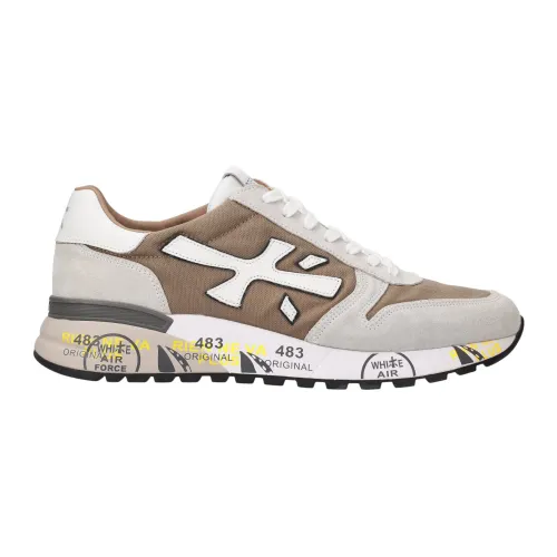 Premiata , Casual Style Sneakers ,Brown male, Sizes: