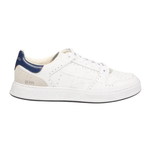 Premiata , White Quinn Leather Sneakers ,White male, Sizes: