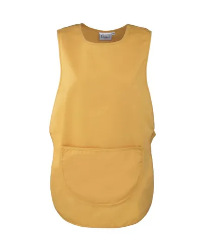 Premier Ladies/Womens Pocket Tabard (Pack of 2) (Sunflower) - Yellow - Size Medium