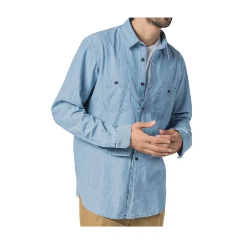 President's , Casual Shirts ,Blue male, Sizes: